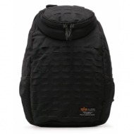 σακίδιο alpha industries combat backpack 108959 black 03 υφασμα/-ύφασμα