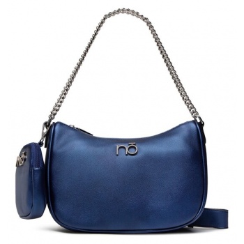 τσάντα nobo nbag-n0270-c012 σκούρο μπλε απομίμηση σε προσφορά