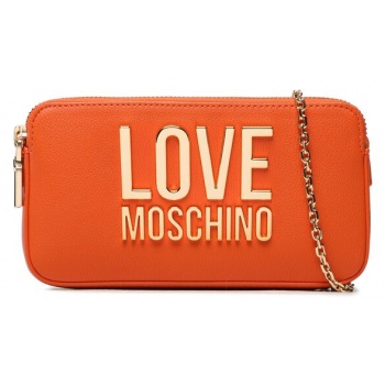 τσάντα love moschino jc5609pp1gli0450 arancio απομίμηση