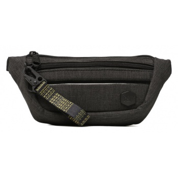 τσαντάκι μέσης caterpillar b. holt waist bag two/tone black