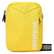 τσαντάκι caterpillar shoulder bag 84356-534 vibrant yellow ύφασμα - ύφασμα
