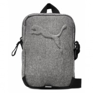 τσαντάκι puma buzz portable 079137 medium gray heather 40 ύφασμα - ύφασμα