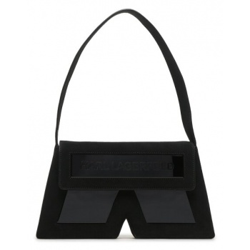 τσάντα karl lagerfeld 230w3177 black φυσικό δέρμα/σουέτ σε προσφορά