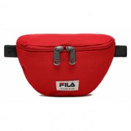 τσαντάκι μέσης fila bibirevo small street waist bag fbu0081 true red 30002 ύφασμα - ύφασμα