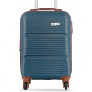 μικρή σκληρή βαλίτσα semi line t5585-2 τυρκουάζ υλικό - υλικό υψηλής ποιότητας