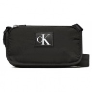 τσάντα calvin klein jeans city nylon ew camera bag k60k610854 bds υφασμα/-ύφασμα