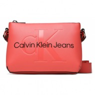 τσάντα calvin klein jeans sculpted camera pouch2i mono k60k610681 tco απομίμηση δέρματος/-απομίμηση 