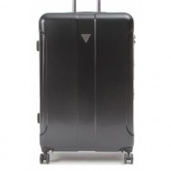 μεγάλη σκληρή βαλίτσα guess lustre2 (e) travel twe689 39880 bla υλικό/-υλικό υψηλής ποιότητας