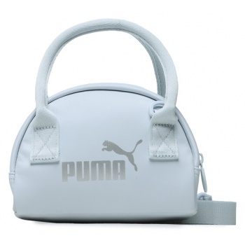 τσάντα puma core up mini grip bag 079479 02 platinum grey σε προσφορά