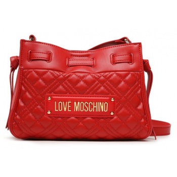 τσάντα love moschino jc4249pp0gla0500 rosso απομίμηση