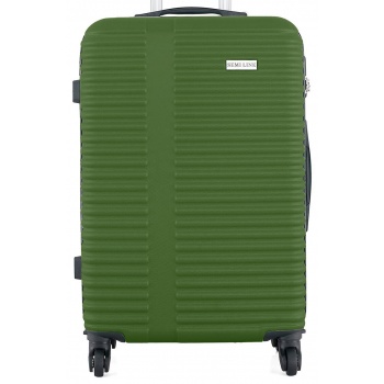μεσαία σκληρή βαλίτσα semi line t5575-4 πράσινο