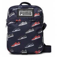 τσαντάκι puma academy portable 079135 navy 11 ύφασμα - ύφασμα