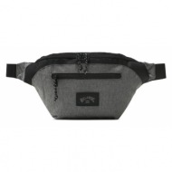 τσαντάκι μέσης billabong bali waistpack 3l ebyba00100 grey heather grh ύφασμα - ύφασμα