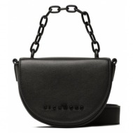 τσάντα john richmond rwp23165bo black απομίμηση δέρματος/-απομίμηση δέρματος