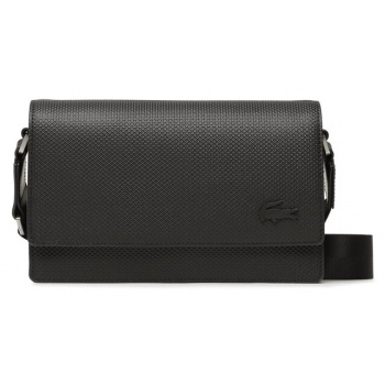 τσάντα lacoste flap reporter bag nu4118ce noir 001 σε προσφορά