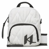 τσάντα karl lagerfeld 226w3094 white υφασμα/-ύφασμα