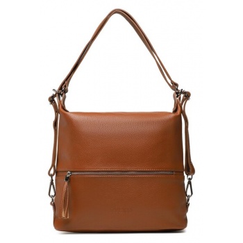 τσάντα ryłko r40607tb rudy si5 φυσικό δέρμα/grain leather