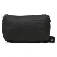 τσάντα calvin klein jeans ultralight shoulder bag22 qt k60k610851 bds υφασμα/-ύφασμα