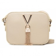 τσάντα valentino divina vbs1r409g beige απομίμηση δέρματος/-απομίμηση δέρματος