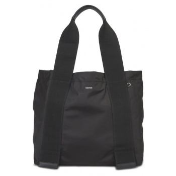 τσάντα calvin klein wide strap nylon shopper lg k60k611044 σε προσφορά
