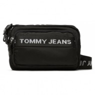 τσάντα tommy jeans tjw essential crossover aw0aw14547 0gj υφασμα/-ύφασμα
