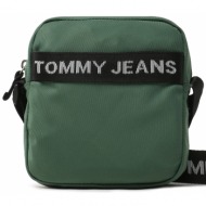 τσαντάκι tommy jeans tjm essential square reporter am0am11177 mbg υφασμα/-ύφασμα