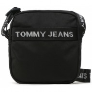 τσαντάκι tommy jeans tjm essential square reporter am0am11177 bds υφασμα/-ύφασμα
