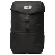 σακίδιο puma style backpack 079524 black 01 ύφασμα - ύφασμα