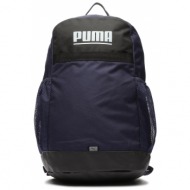 σακίδιο puma plus backpack 079615 05 puma navy ύφασμα - ύφασμα
