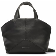 τσάντα gianni chiarini bs 9783 stsr nero 001 φυσικό δέρμα - grain leather