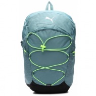 σακίδιο puma plus pro backpack 079521 05 bold blue ύφασμα - ύφασμα