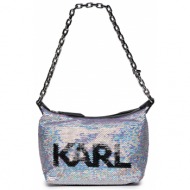 τσάντα karl lagerfeld 235w3052 a901 iridescent