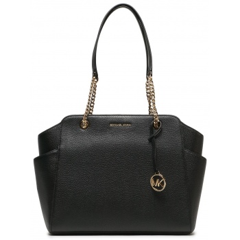 τσάντα michael michael kors jacquelyn 30f3g6jt6l black