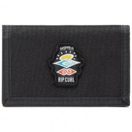 μεγάλο πορτοφόλι ανδρικό rip curl icons surf wallet bwuaz9 black/red 4019 ύφασμα - ύφασμα