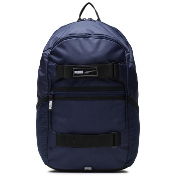 σακίδιο puma deck backpack 079191 08 puma navy ύφασμα  σε προσφορά