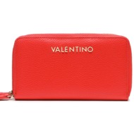 μεγάλο πορτοφόλι γυναικείο valentino divina vps1r447g rosso