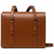 τσάντα creole k11338 cognac p608 φυσικό δέρμα/grain leather
