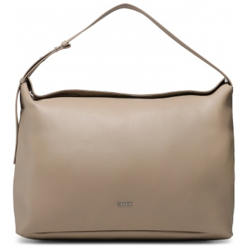 τσάντα calvin klein elevated soft shoulder bag lg σε προσφορά