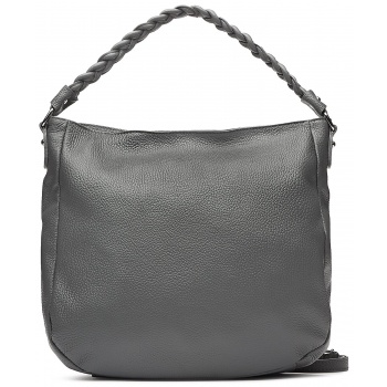 τσάντα creole k11362 cenere d27 φυσικό δέρμα - grain leather σε προσφορά