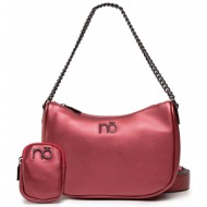 τσάντα nobo nbag-n0270-c004 ροζ απομίμηση δέρματος/-απομίμηση δέρματος