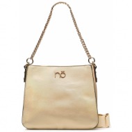 τσάντα nobo nbag-p2190-c023 χρυσό απομίμηση δέρματος/-απομίμηση δέρματος