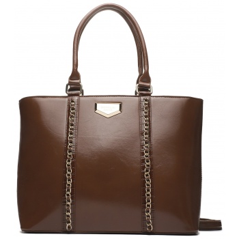 τσάντα monnari bag3960-017 brown απομίμηση σε προσφορά