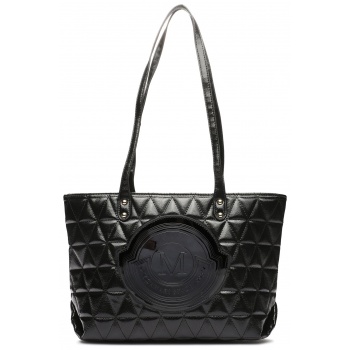 τσάντα monnari bag5560-m20 black shiny απομίμηση σε προσφορά