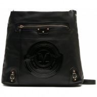 τσάντα monnari bag5490-020 black απομίμηση δέρματος/-απομίμηση δέρματος
