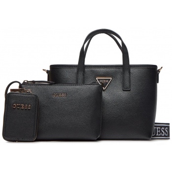 τσάντα guess latona (bg) mini-bags hwbg92 11750 bla σε προσφορά