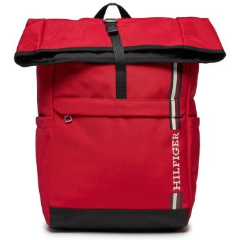 σακίδιο tommy hilfiger th monotype rolltop backpack σε προσφορά