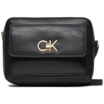 τσάντα calvin klein re-lock camera bag w/flap k60k611083 ck σε προσφορά