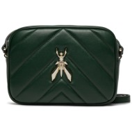 τσάντα patrizia pepe cb0023/l004-g570 tuscany green φυσικό δέρμα/grain leather