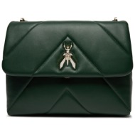 τσάντα patrizia pepe cba302/l006-g570 tuscany green φυσικό δέρμα/grain leather