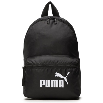 σακίδιο puma base backpack 079467 black 01 ύφασμα - ύφασμα σε προσφορά